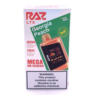 RAZ LTX (Georgia Peach) - 25K Puffs