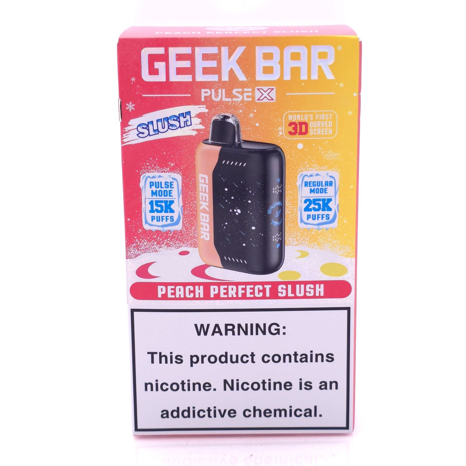 Geek Bar Pulse X (Peach Perfect Slush) - 25K Puffs