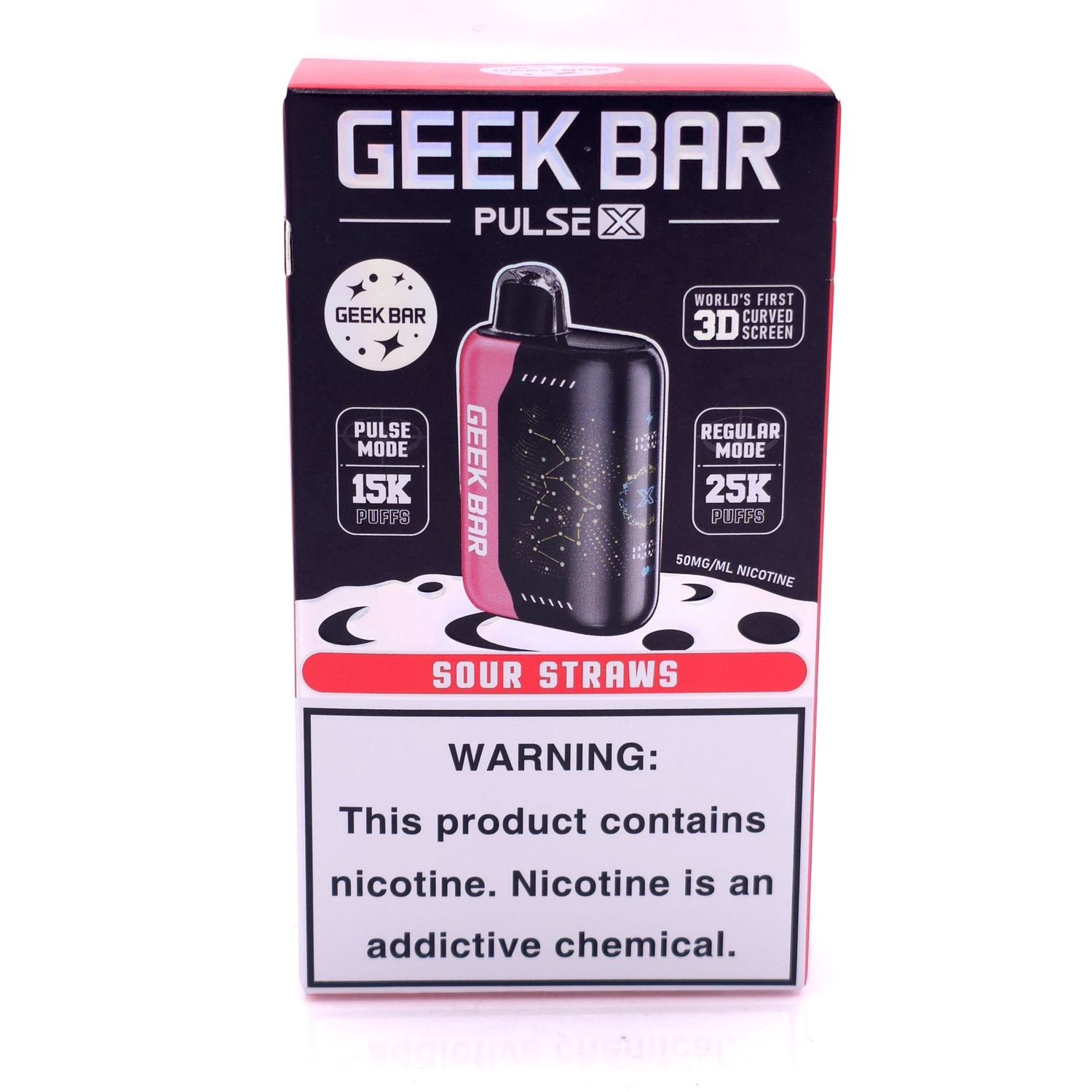 Geek Bar Pulse X (Sour Straws) - 25K Puffs