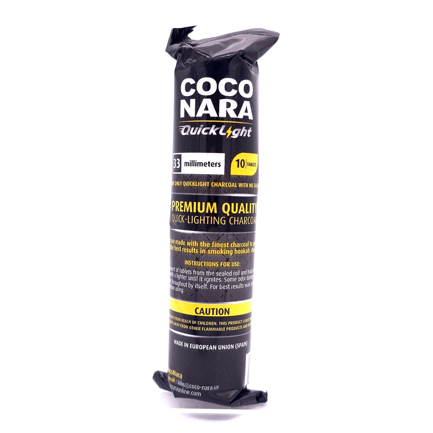 Coco Nara Quick Light Charcoals - 10tabs