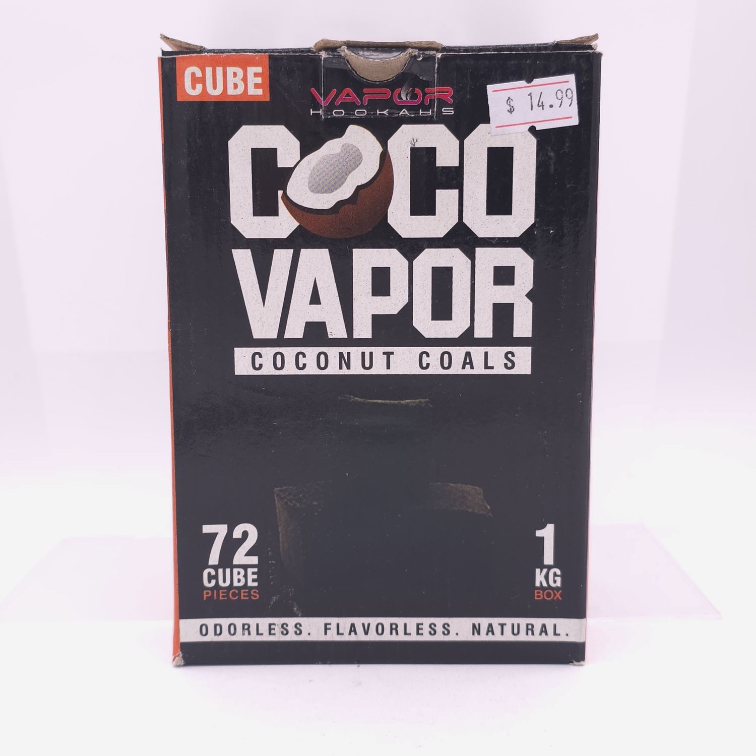 Coco Vapor Coconut Coals - 72pcs