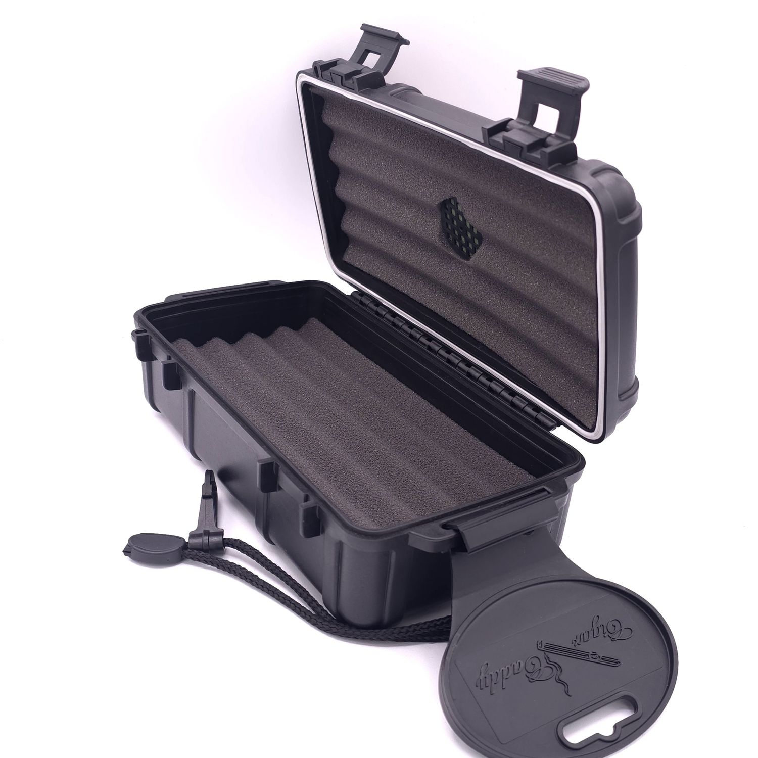 Cigar Caddy 10 ct, black pp