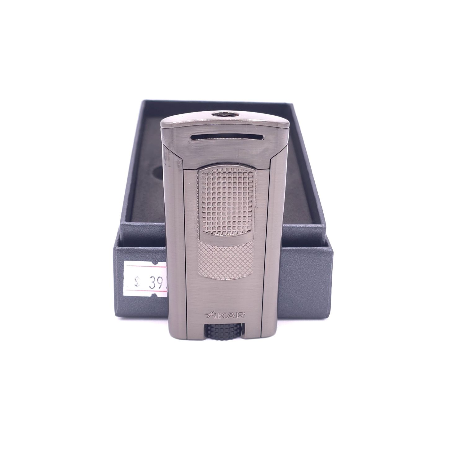 Xikar Astral Single-jet flame lighter, gunmetal