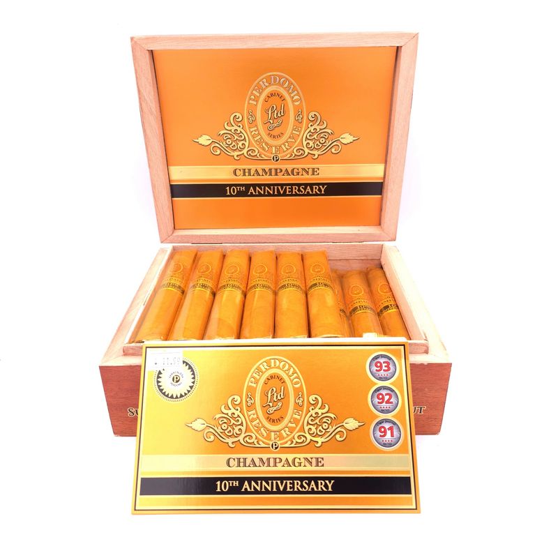 Perdomo-Champagne 10th Anniv. Super Toro
