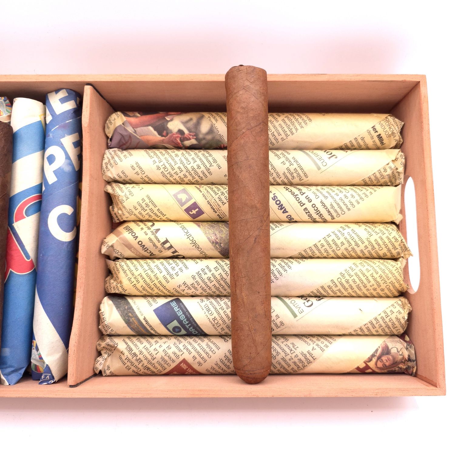 DG-Newspaper bundle 7x60 habano
