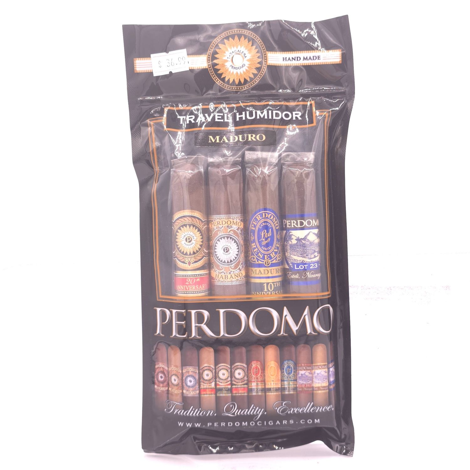 Perdomo-Travel Bag Variety Maduro