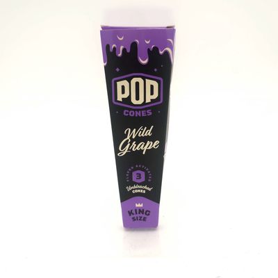 POP Unbleached Cones1 1/4 (Wild Grape) 6pk