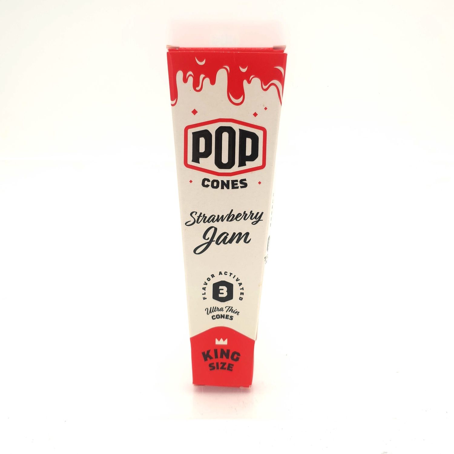 POP Ultra Thin Cones 1 1/4 (Strawberry Jam) 6pk