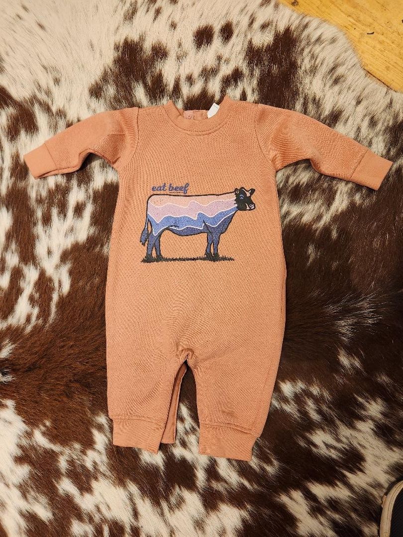 Retro Cow Fleece