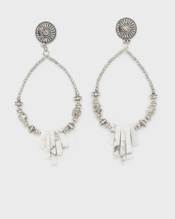 White Hope Earrings