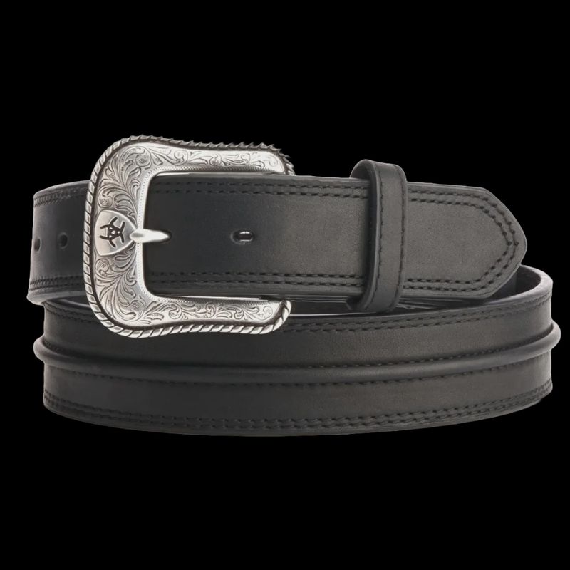 Men&#39;s Bump Leather Western Belt