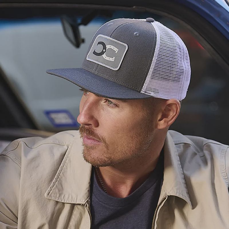 Flat Bill Branding iron Hat-OS