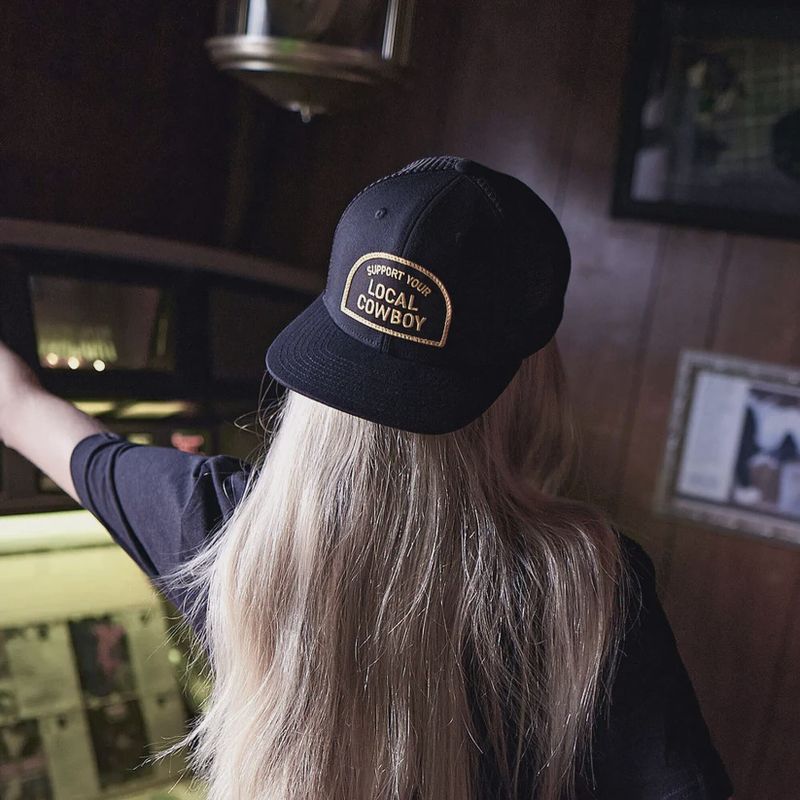 Support Your Local Cowboy Hat-OS