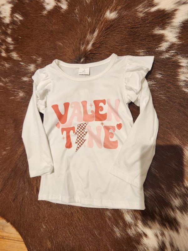 Valentine White Long Sleeve