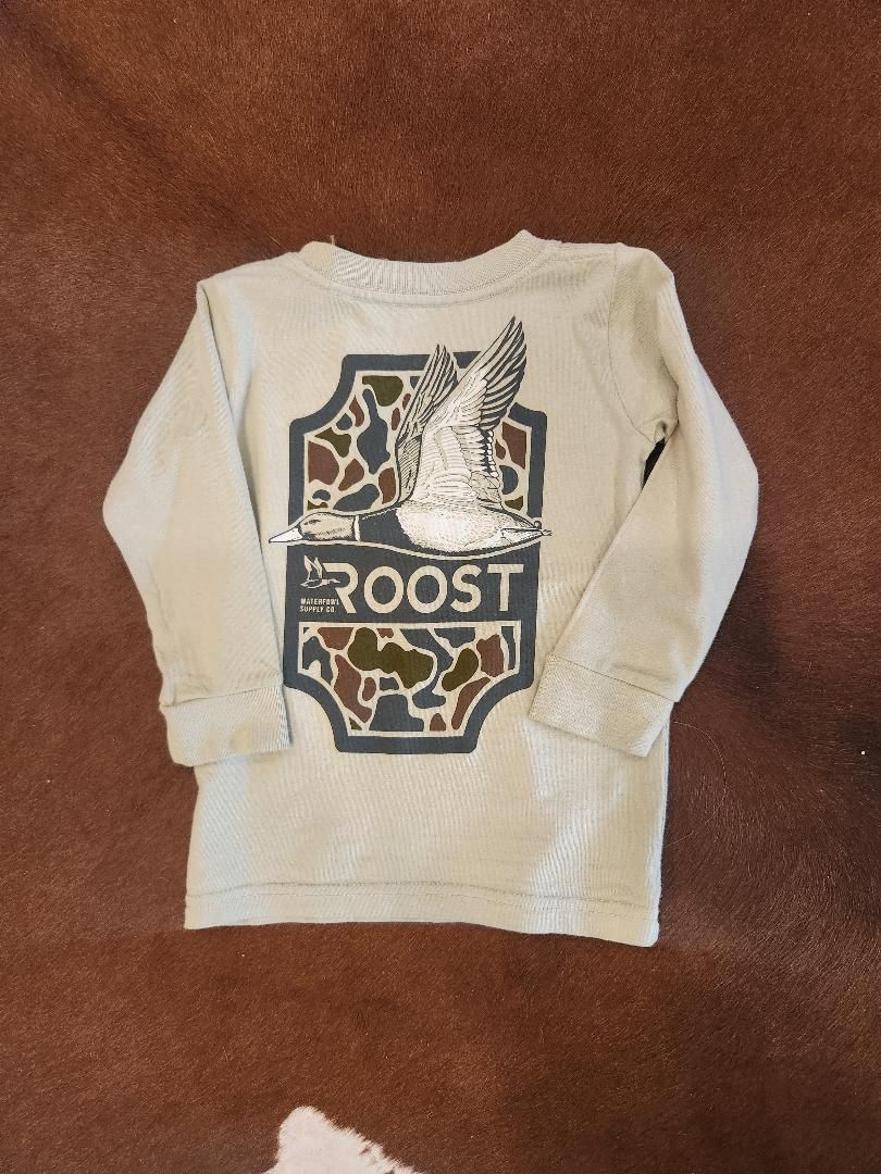 Youth Roost Camo Shield LS