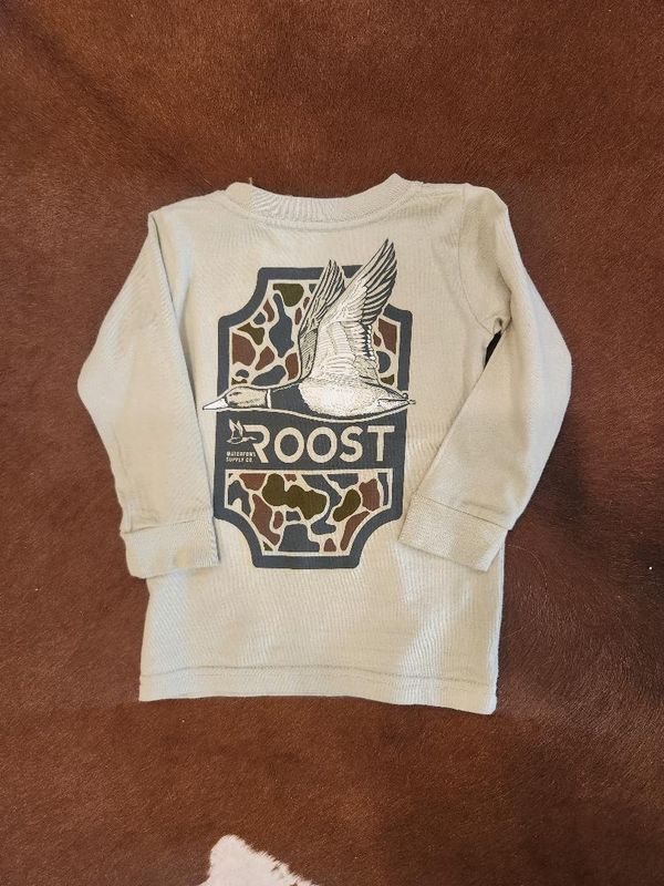 Youth Roost Camo Shield LS