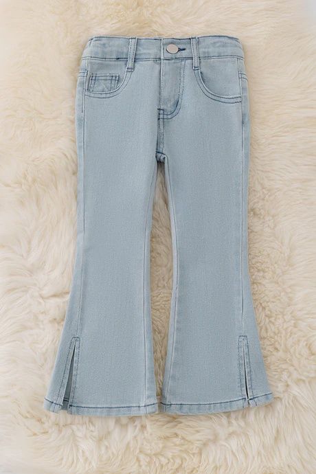 Light Blue Bootcut Denim Pants
