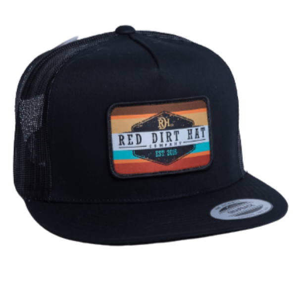 Army Sunset - Black/ Black 5 Panel