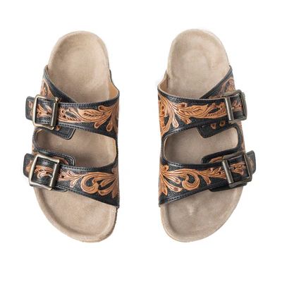 Falling Feather Sandals
