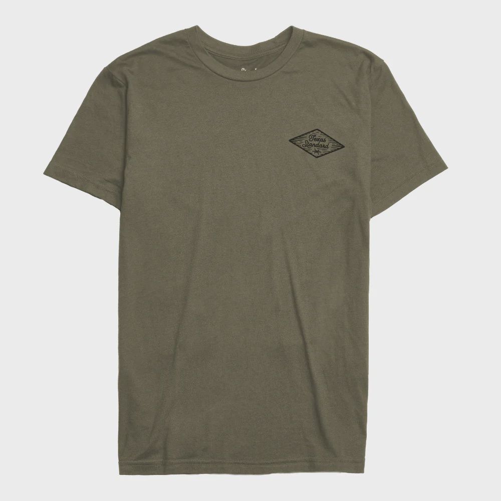 Heritage Printed Tee-Ride On-GRN
