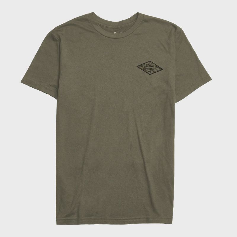 Heritage Printed Tee-Ride On-GRN
