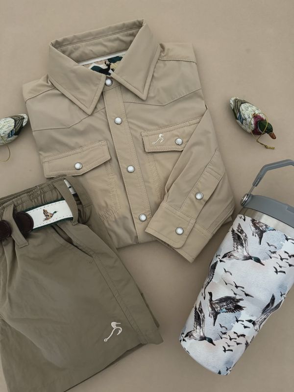 Performance Pearl Snap Long Sleeve