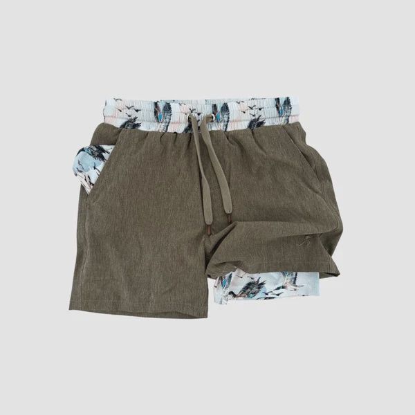 Hamilton Athletic Shorts-Mallard Sky