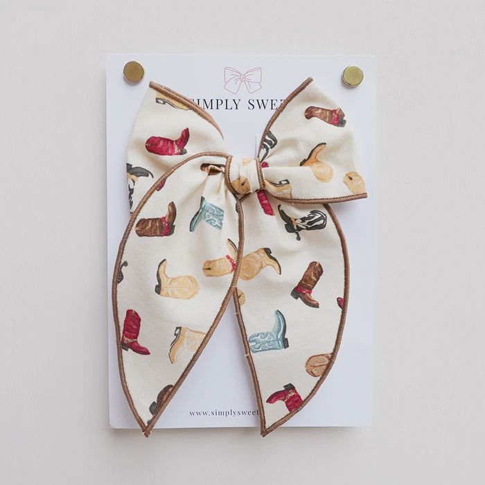 Boot Scoot-Edged Bow