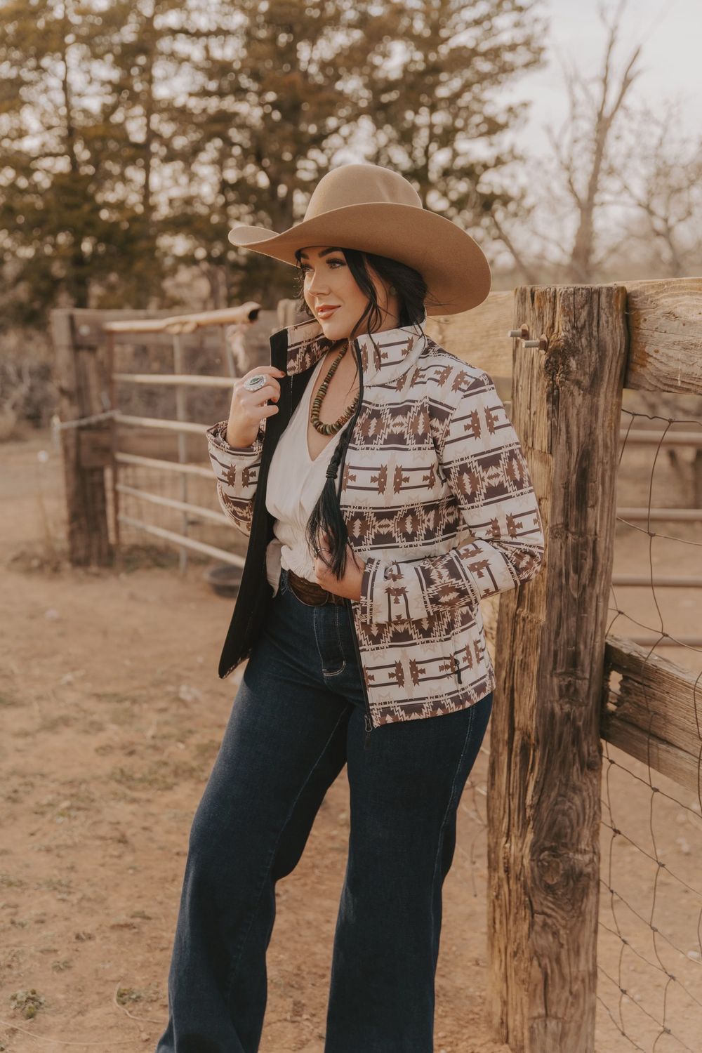 Ladies Bonded Softshell Jacket