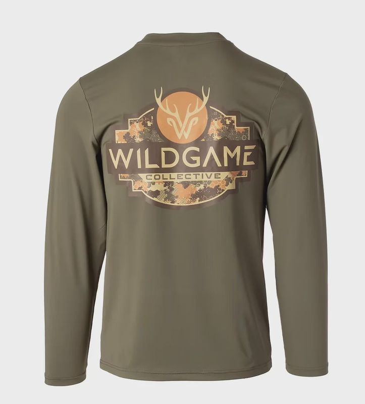 Wildgame LS Green Performance Tee