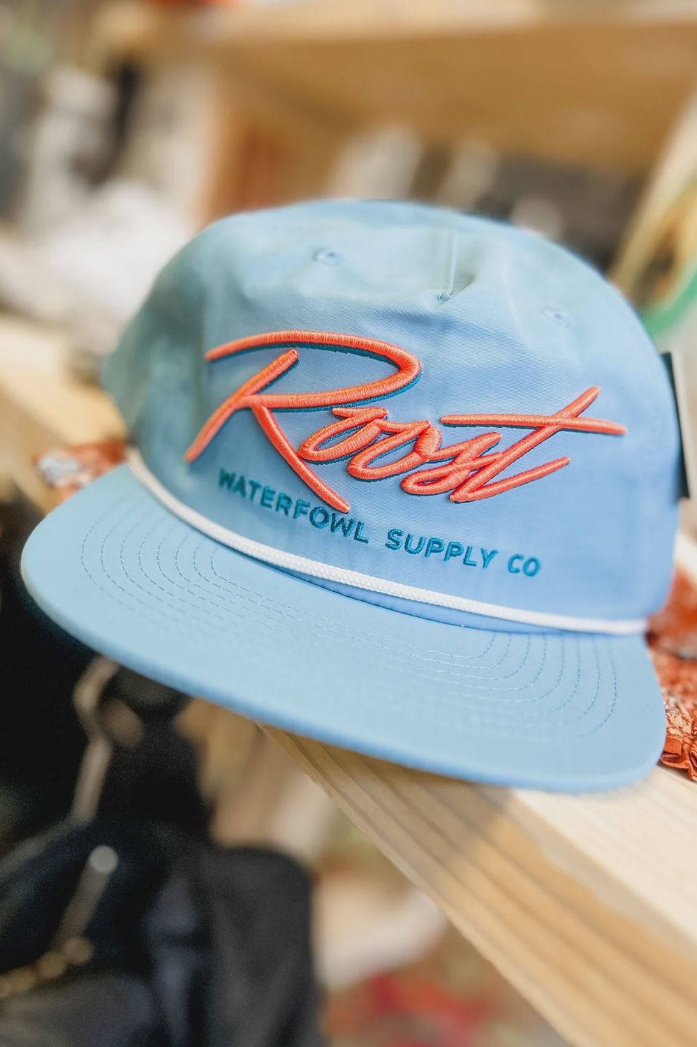 Roost Scipt Logo Rope Hat