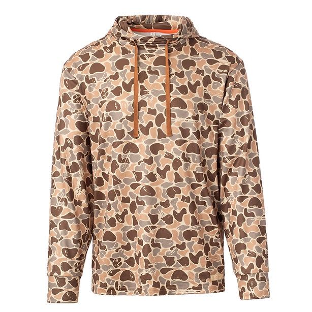 Woodlands Camo Lightweight Hoodie