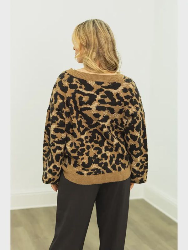 Cropped Cardigan Sweater