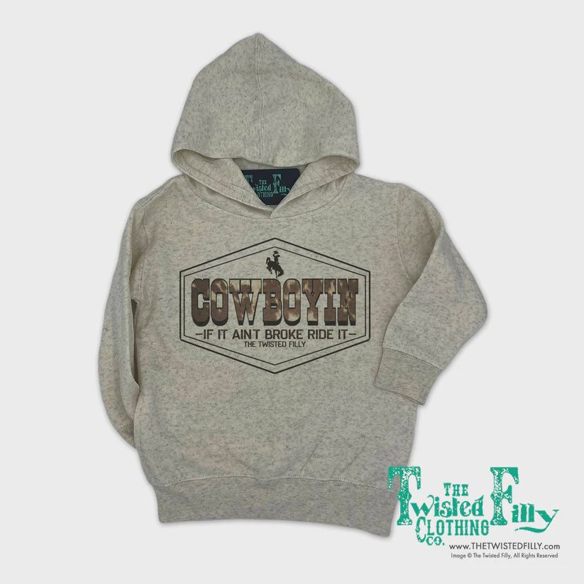 Triangle Cowboy-Youth Hoodie