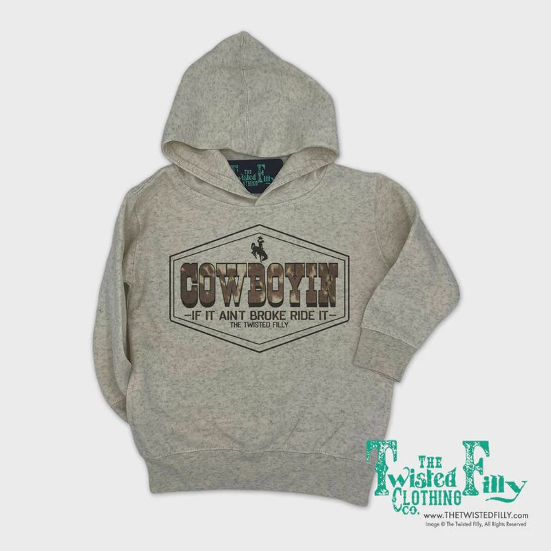 Triangle Cowboy-Youth Hoodie