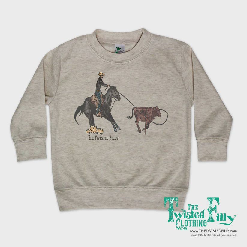 End Of The Line Calf Roper - PULLOVER