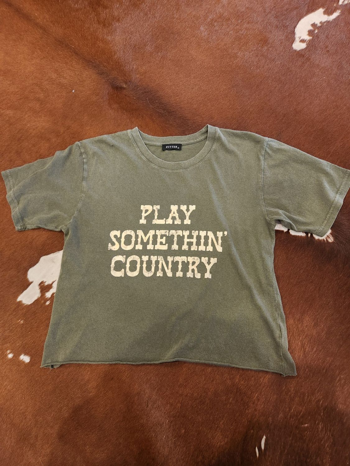 Short Sleeve Play Somethin&#39; Country
