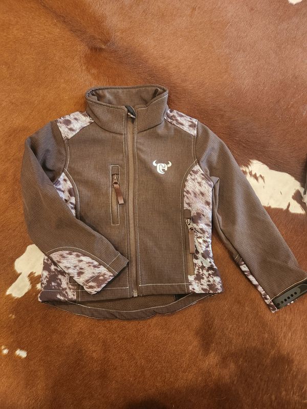 Youth Cowhide Accent Polyshell Jacket