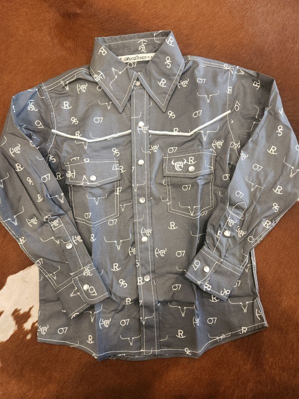 Youth Branding Iron Long Sleeve Print