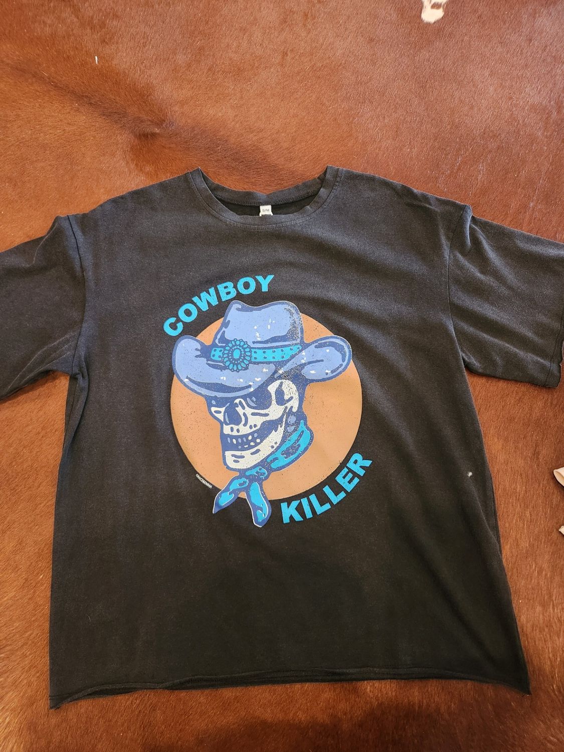 Cowboy Killer On Black