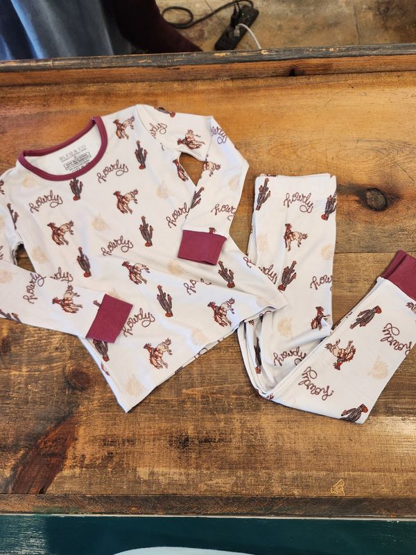 Howdy Cowgirl Pajama Set