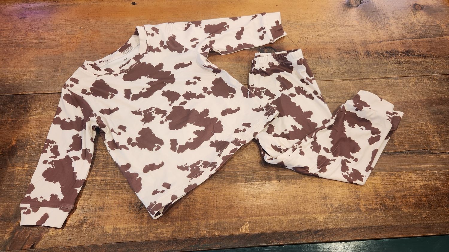 Toddler Cow Print Playset