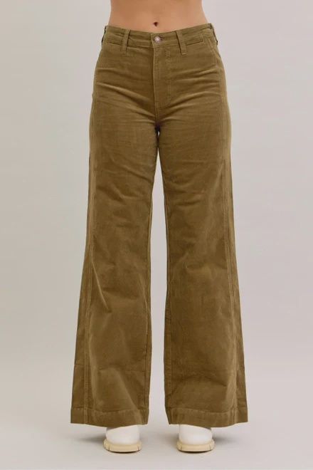 HW Retro Wide Welt Pockets &amp; Forward Side Seams