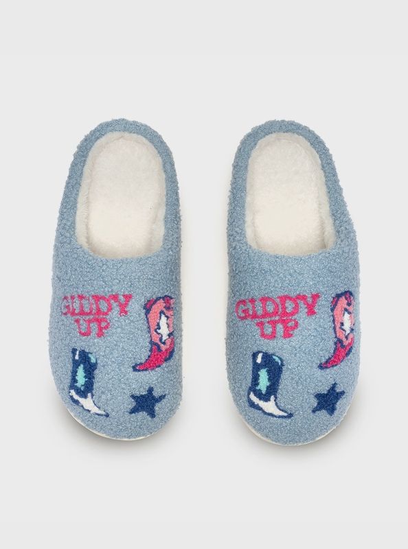 Giddy Up Slippers