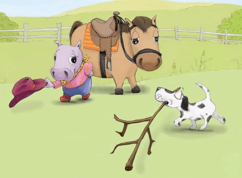 Little Buckaroo and Lou