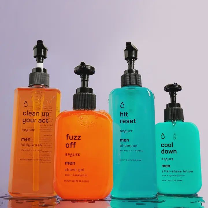Men's Hair &amp; Body Care Grooming Kit, Men's Skincare - 4 Pc