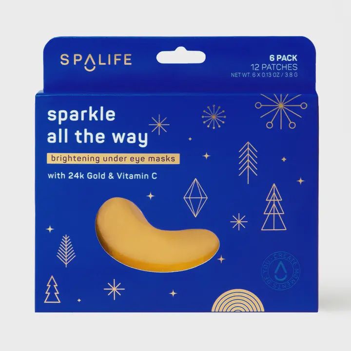 Sparkle All the Way Brightening Undereye Masks - 6 Pairs
