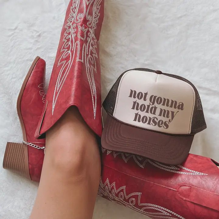 Hold My Horses Trucker Hat