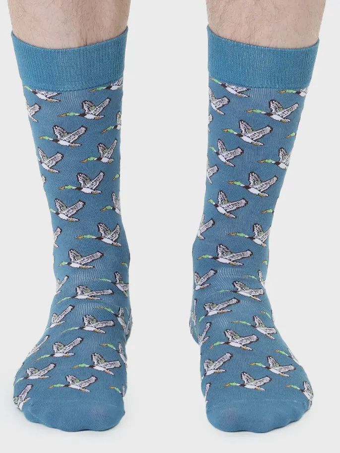 Duck Men&#39;s Bamboo Crew Sock