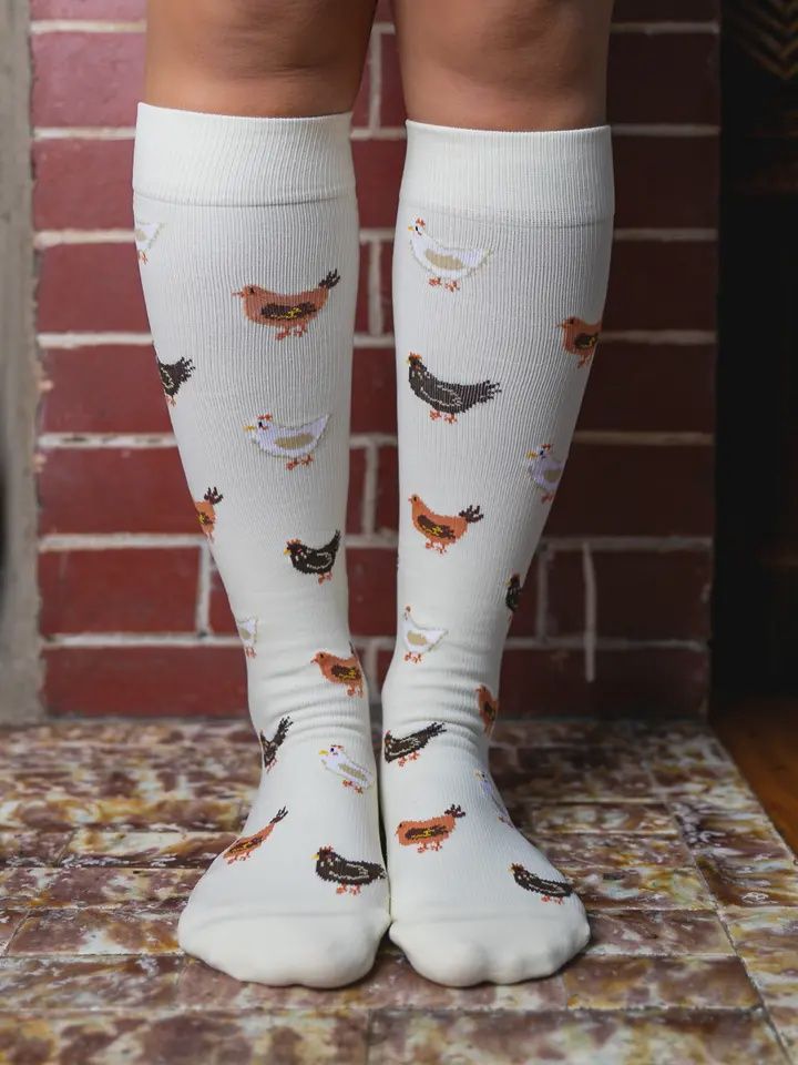 Chicken Compression Socks